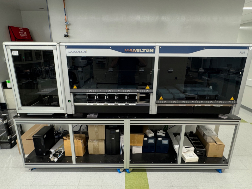 Image of Hamilton Microlab Star Plus Liquid Handler